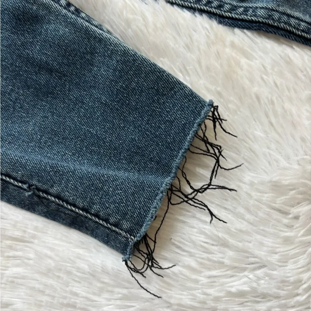 Old Navy Rockstar Jeans Super Skinny Ankle New Extra High Rise‎ Womens Size 4